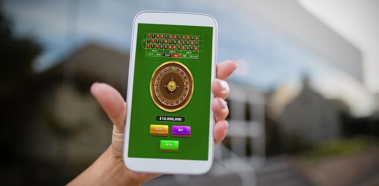 Antarmuka pengaturan taruhan Treasures Aztec